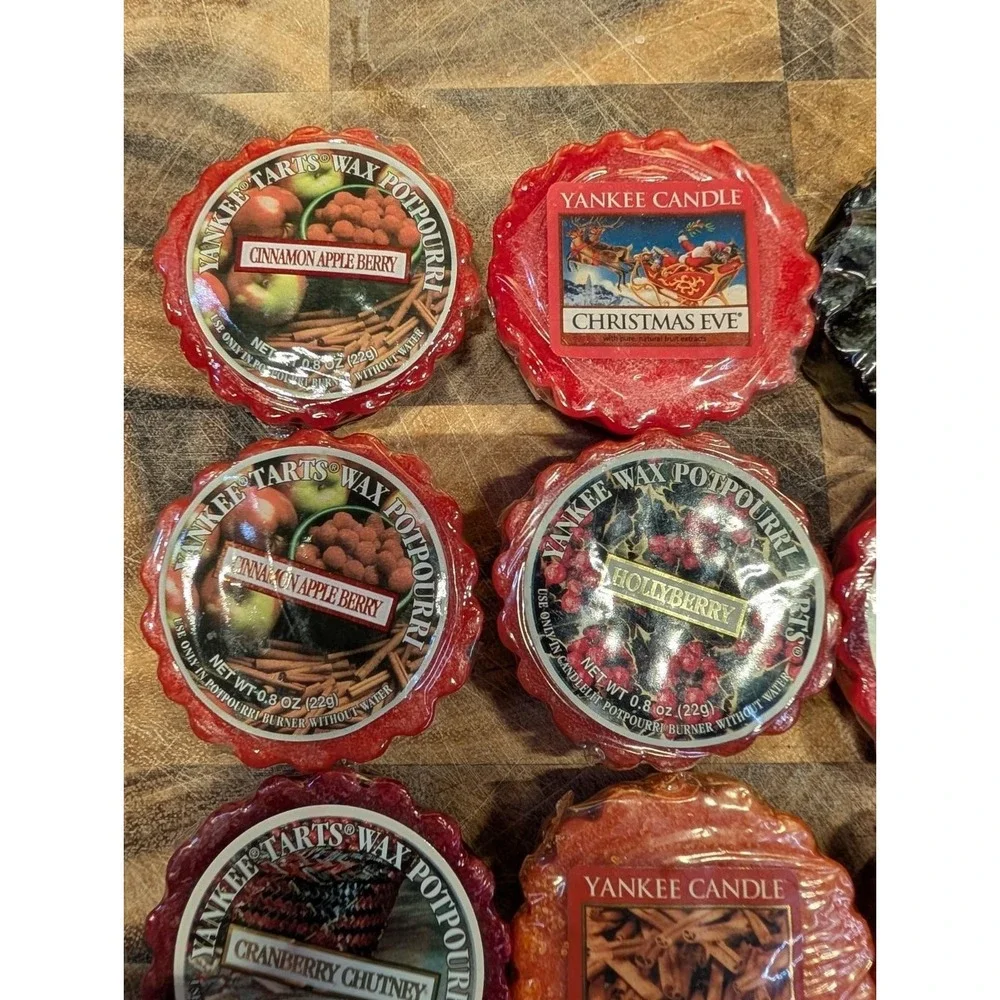 Yankee Candle Tarts‎ Warm Scents Set of 9 Mixed New Vintage Many Discontinued